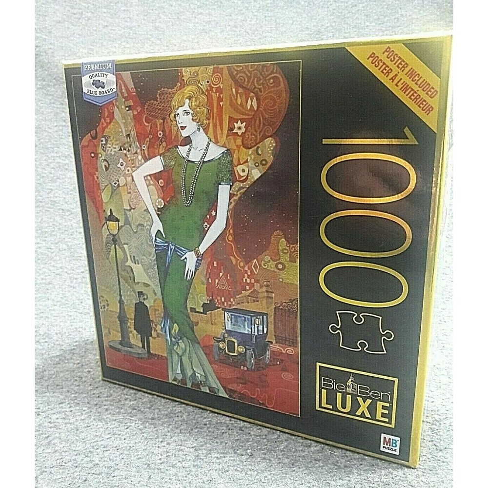Big Ben Luxe 1000 Pieces Jigsaw Puzzle - An Evening On The Town 20”x27” New